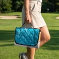 thumbnail image 4 of FUIALDOLG 51X30 Inch Beach Starfish Golf Cart Seat Cover with 4 Front Pocket Stain Resistant Foldable Golf Cart Seat Towel Blanket with Pocket Universal Fit 2 Seats Golf Carts,Club Car Decor, 4 of 8