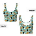 thumbnail image 5 of Sigee Cute French Bulldog for Womens' Sports Vest with Performance Stretch and Quick Dry Fabric, High Elasticity Running Bra Workout Crop Tank Tops X-Large, 5 of 9