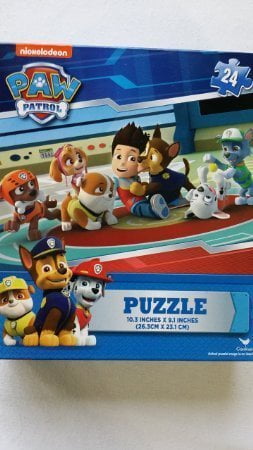 Paw Patrol Jigsaw Puzzles 24 pieces Cartoon Nickelodeon Lot of 2 