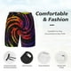 thumbnail image 3 of Balery A Bright Abstract Bañador para hombre, shorts de playa de secado rápido con entrepierna y forro de compresión-Small, 3 of 6