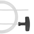 thumbnail image 4 of Recoil start Rope with Handle 3mm Dia 1.7m 5.5ft Polyester Pull Cord for 152F 154F Mower Trimmer  Engine Part, 4 of 5