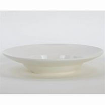 Tuxton China AMU-064 AlumaTux Modena 11.75 in. Pasta - Salad Bowl - Pearl White - 1 Dozen