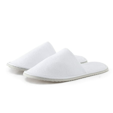 

Men And Women Disposable Slippers Hotel Home Stay Coral Velvet Antiskid Sole Disposable Cotton Slippers