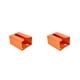 thumbnail image 3 of Dispensador de papel higiénico Wosthever Naranja 2Conjunto, 3 of 6