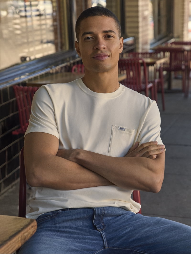Lee Men's® Short Sleeve Graphic Pocket Tee, Sizes S-3XL - Walmart.com