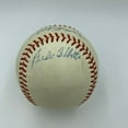 thumbnail image 4 of Beautiful Lefty Grove Sweet Spot Signed 1950's American League Baseball JSA COA, 4 of 8