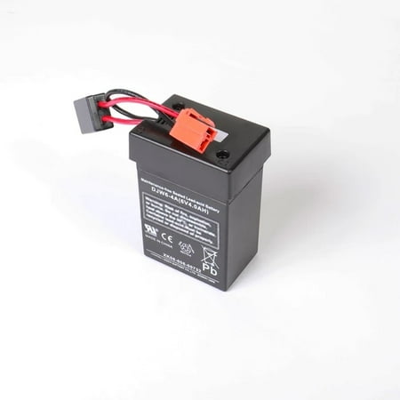 6V 4Ah Battery for Rideamals Horse Toddler Quad Rollplay Steam Train Dragon Mini Quad PJ Masks Quad Kids Ride On Toys