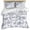 blue, variant on Boho Yellow Floral Bedding 3 Piece Duvet Cover Set California King, Vintage Farmhouse Paisley Plant Leaf Soft Microfiber Comforter Cover with Zipper Closure & Pillowcases, FadeResistant Quilt Cover