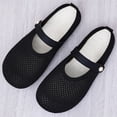 thumbnail image 2 of CAIXAI Orthopedic Dress Shoes for Women Arch Support Womens on Sneakers Classic Closed Toe on Wide Walking Shoes for Women Knit Upper Embroidery Mary Jane Shoes Hands Free Sports Shoes, 2 of 6