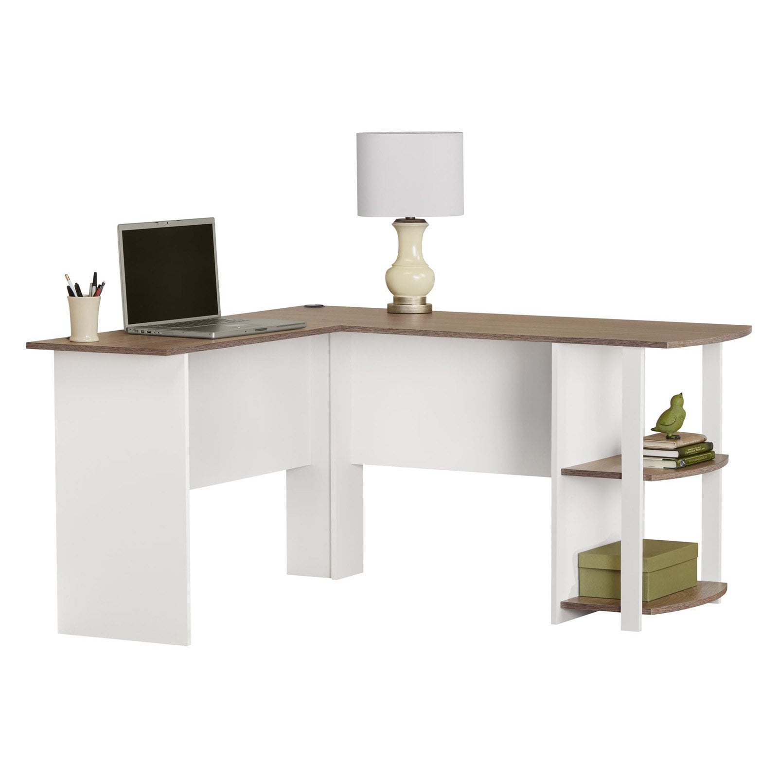 Ameriwood L Shaped Office Desk With Side Storage Multiple Finishes Ameriwood L Shaped Office Desk With Side Storage Multiple Finishes Com