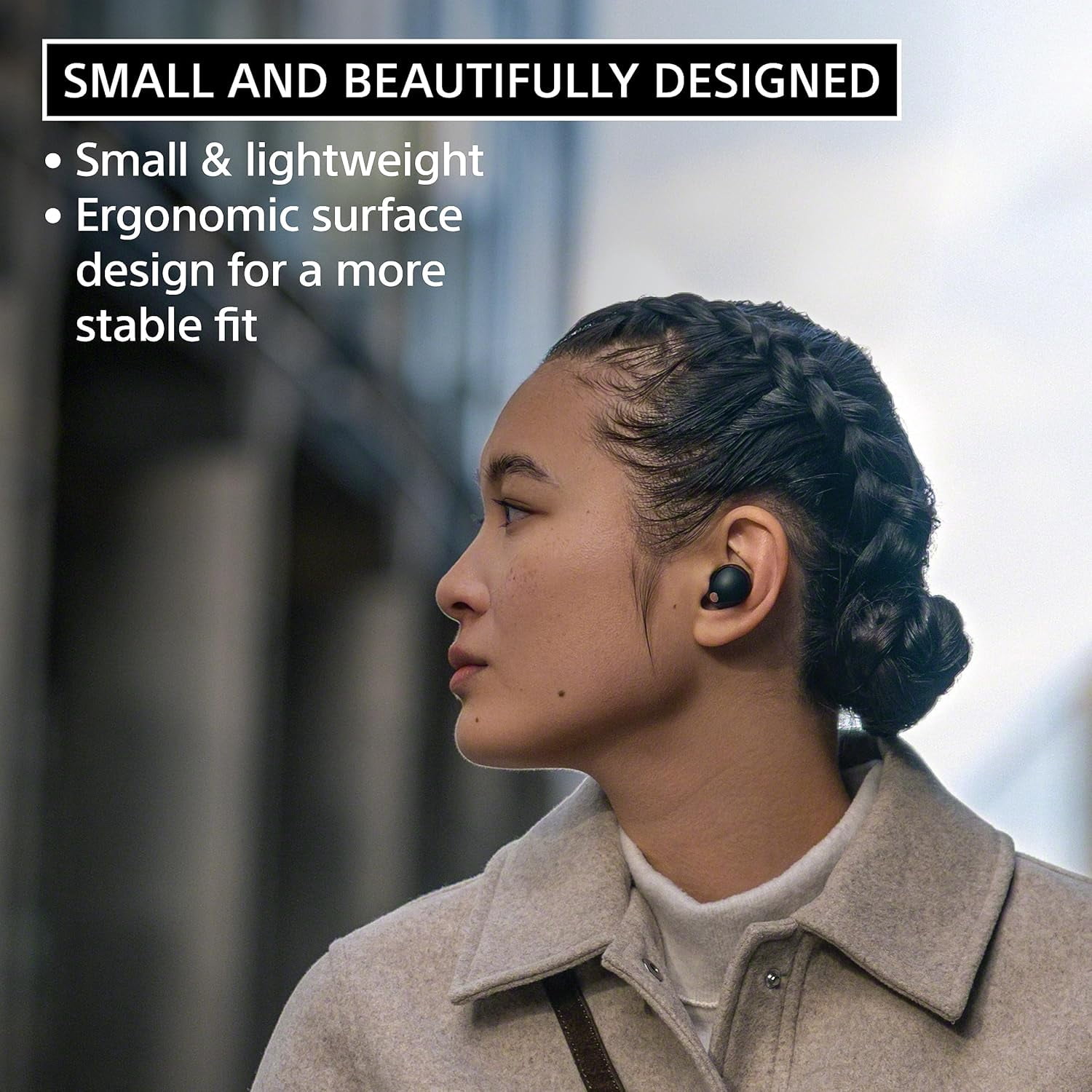 Sony WF-1000XM5 Premium Noise Cancelling Truly Wireless Bluetooth Earbuds, Black
