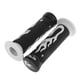 thumbnail image 1 of Puños universales de goma para manillar de motocicleta y scooter de 7/8'' - Blanco, 1 of 8