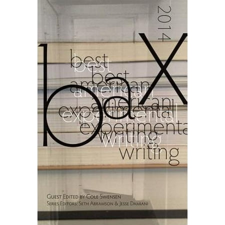 Best American Experimental Writing (The Best Experimental Design)