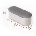 thumbnail image 2 of Kit de protectores de asiento de inodoro LUXE universal, 4 piezas, 2 of 7