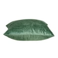 thumbnail image 5 of Parkland Collection Charlotte Transitional Green Solid Pillow Cover, 5 of 6