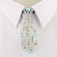 thumbnail image 3 of Rhinestone Necktie Fashion Adjustable Party Necktie Rhinestone Tie for Men Women, 3 of 10