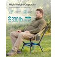 thumbnail image 3 of Silla de camping SONGMICS ligera con estructura de acero ajustable, 3 of 6