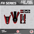 thumbnail image 4 of Kalair GFX Graphics Kit for Honda CRF150F (2015-2020) Fh Series, 4 of 5