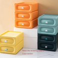 thumbnail image 2 of 2PCS Home Desktop Storage Box, Bedside Storage Drawer, Stackable Storage Box To Organize Small Draw, 2 of 5