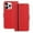Red, variant on Allytechgroup Flip Wallet Phone Case for iPhone 16 Pro Max, RFID Blocking PU Leather Built-in Credit Card Slot Stand Shockproof Full Body Protective for iPhone 16 Pro Max, Red