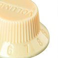 thumbnail image 3 of 3Pcs Guitar Control Knob 1 Volume 2 Tone Fit Top Plastic Set Kit Instrument Accessory Replacement Yellow, 3 of 4