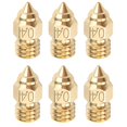 thumbnail image 1 of 6 Pcs 3d Printers Accessories 3d Printer Thread Prints Nozzles 3d Printer Parts 3d Printer Nozzle, 1 of 4