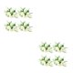 thumbnail image 4 of Flor artificial Cateissary 4X Calcomanía Blanco 2Conjunto, 4 of 6