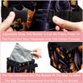thumbnail image 4 of Witch Hat Foldable Car Trash Can Mini Trash Can with Lid Leak-Proof Car Garbage Can Hanging Storage Bag Car Trash Bin, 4 of 6