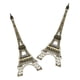 thumbnail image 4 of Figura modelo de Torre Eiffel, 2 uds., figura de la Torre Eiffel, adorno de edificio Vintage, 4 of 6