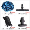 thumbnail image 1 of RBCFHl 10-70m 4/7mm Watering PVC Hose Garden 1/4inch Tubing Pipe 1/4'' Connector fit Plants Irrigation System Kit Greenhouse He Qiyong unisex, 1 of 2