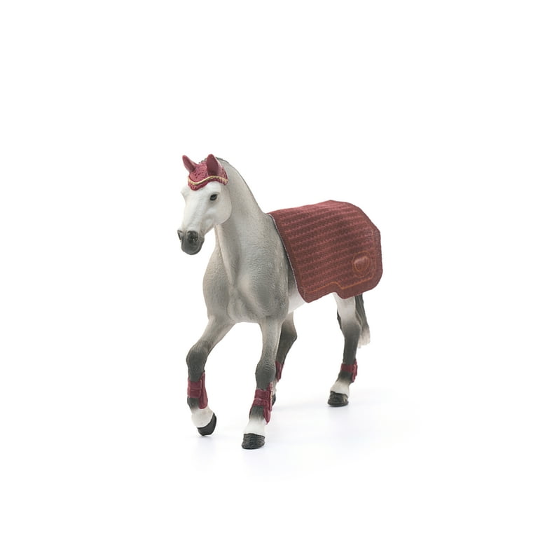 Schleich Horse Club: Trakehner Mare Riding Tournament Toy