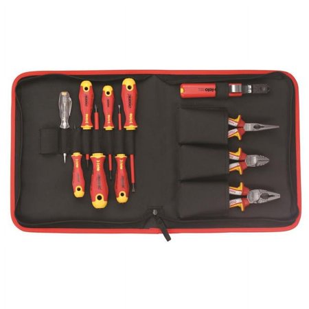 UPC: 4007157638557 | Spacio Innovations 413 911 04 Ergonic VDE Insulated Professional Tools Set  11 Piece