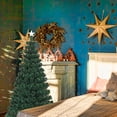 thumbnail image 3 of Costway 150 cm Árbol de Navidad de Fibra Pre-Iluminado Luces LED 8 Modos de Flash Árbol Artificial Decorativo para Hogar Oficina Tienda, 3 of 7