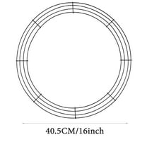 Spring Decoration Wire Wreath Frames 16 Inch Floral Rings for Front Door Decor Diy Projects Wall Hanging Crafts Best Dad Ever