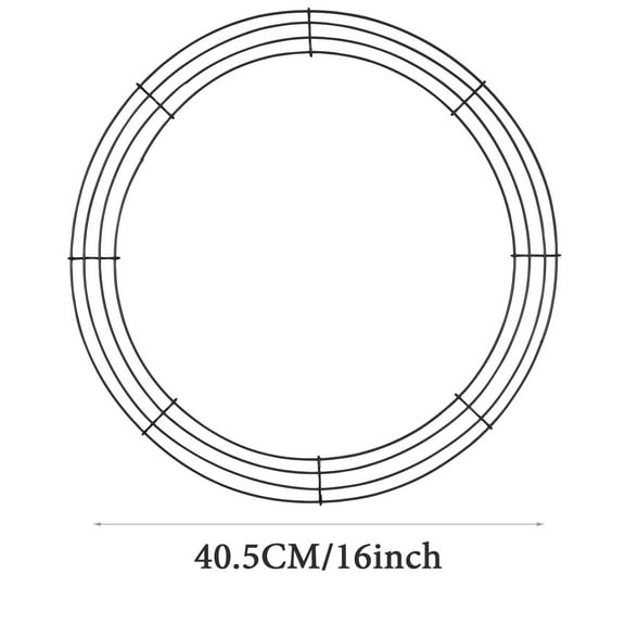 Spring Decoration Wire Wreath Frames 16 Inch Floral Rings for Front Door Decor Diy Projects Wall Hanging Crafts Best Dad Ever
