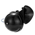 thumbnail image 1 of Loud 105DB 12V / 24V Negro Impermeable Cuerno de caracol eléctrico Cuerno de aire, 1 of 8