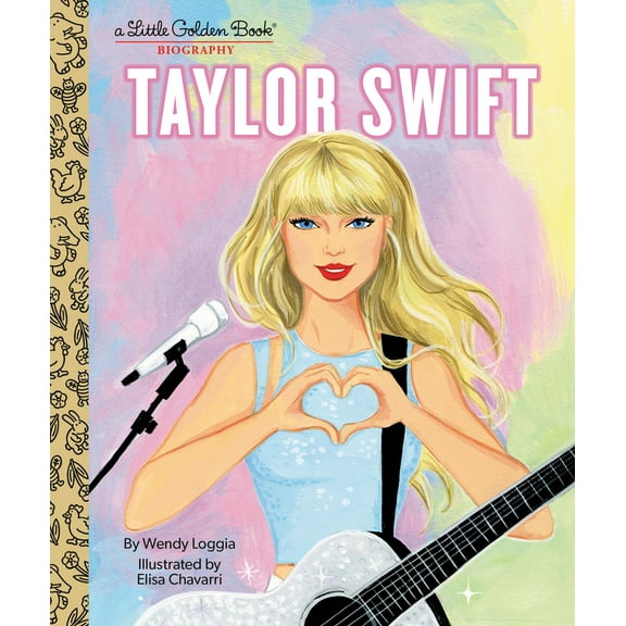 Pre-Owned Taylor Swift: A Little Golden Book Biography (Hardcover) 0593566718 9780593566718