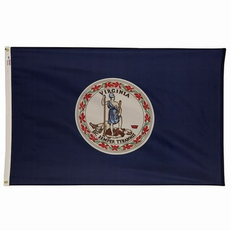 3x5' POLYWAVEZ VIRGINIA POLY II FLAG CH