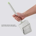 thumbnail image 3 of Stainless Steel Chicken Poop Scooper Long Handle Slat Litter Sifting Shovel for Pet Cleaning, 3 of 7