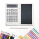 thumbnail image 5 of Calculadora Científica LCD Portátil De 10 Dígitos Con Bloc De Notas Para La Escuela, Oficina, Tableta De Escritura LCD Azul, Escritorio, 5 of 7
