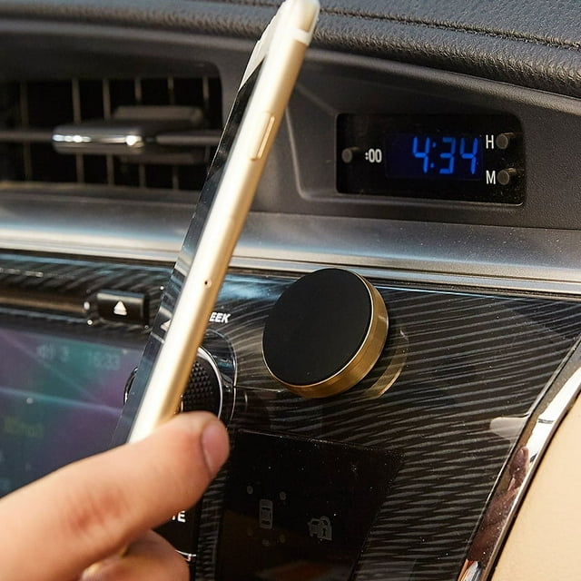 Parche de succión magnética de metal para teléfono móvil de coche, soporte de navegación para teléfono móvil con imán multifuncional para coche