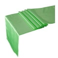 thumbnail image 1 of 10 Pcs Satin Table Runner Wedding Party Banquet Decoration&nbsp;12 x 108&nbsp;- Mint Green, 1 of 7
