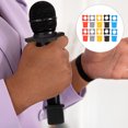 thumbnail image 3 of 10 juegos de fundas inferiores para micrófonos inalámbricos y cubiertas de goma para micrófonos de mano, 3 of 5