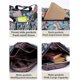 thumbnail image 3 of Women Multi Pockets Cross-body Bags Waterproof Shoulder Bag Large Capacity Nylon Messenger Handbag With Adjustable Strap, 3 of 5