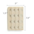 thumbnail image 3 of INSPIRE CHIC Women's 3 Rows 4 Hooks Bra Extenders Straps Extension, 3 of 5