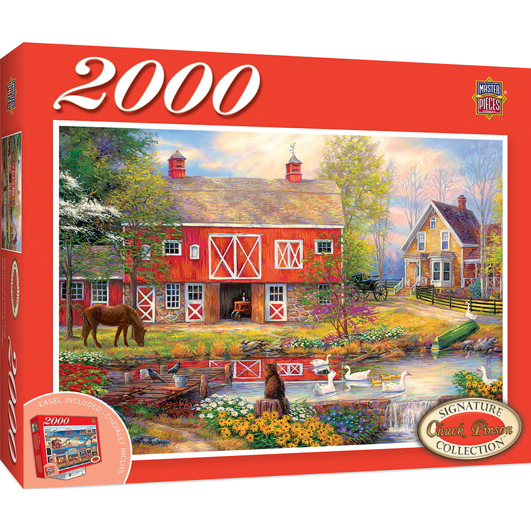 2000 Piece Puzzles for Adults Jigsaw PuzzleWhite horse-2000Pieces