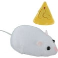 thumbnail image 1 of Mice Cat Toy Electronic Mouse Toy with Remote Control Emulation Rat Mice Interactive Cat Toy Mouse Battery Powered for Indoor Cats and Dogs White, 1 of 11