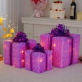 thumbnail image 5 of Christmas Light Box Remote Control Set, LED Gift Box Decoration Outdoor Indoor, Elevated Christmas Box Gift Decor, Foldable Light Up Gift Boxes, Festive Holiday Light Display, 5 of 6