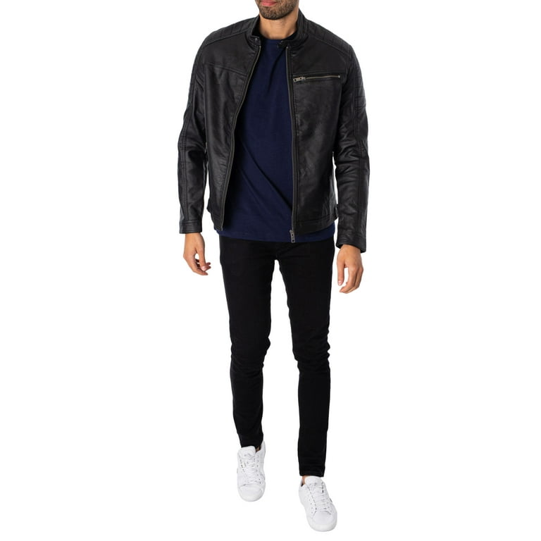 Jack & Jones Rocky Jacket, Black - Walmart.com