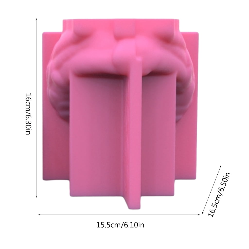 WINDLAND Silicone Candle Holder Mould Candlestick Molds Angel Boy Shape Silicone Material